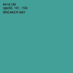 #41A199 - Breaker Bay Color Image